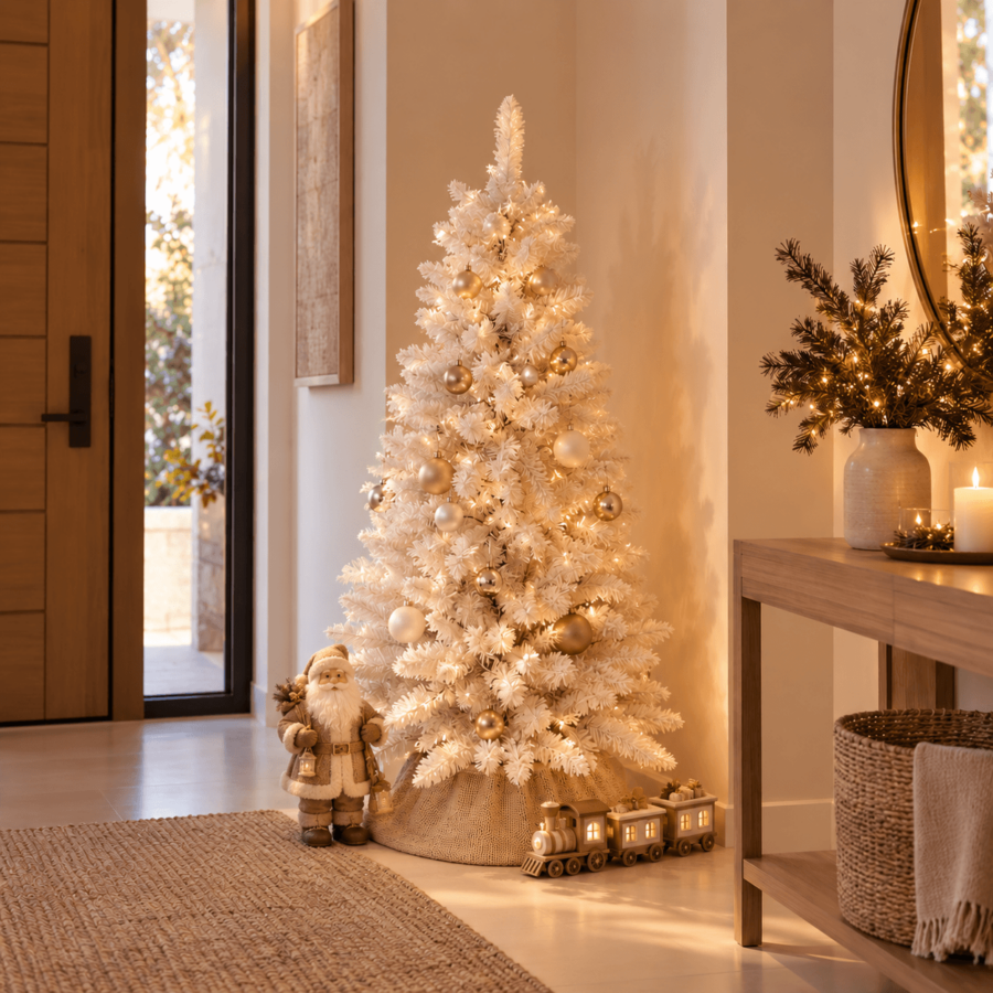 arbol blanco 150 decorado