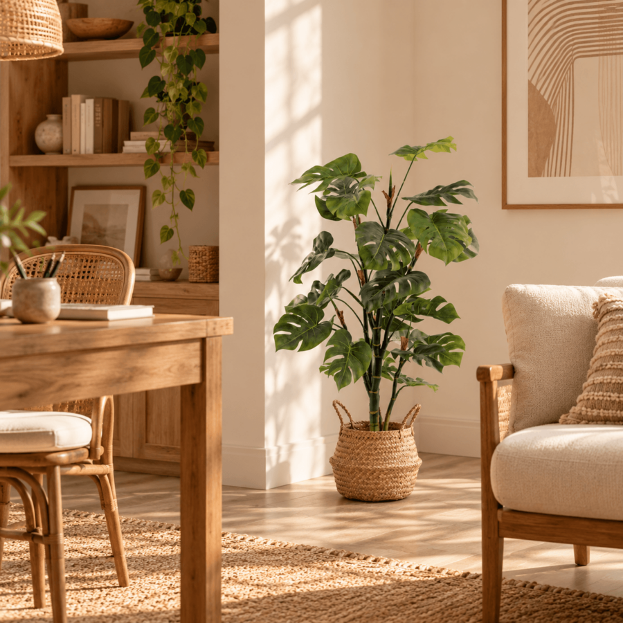 monstera-artificial-120-cm-tallo-tropical-oficina